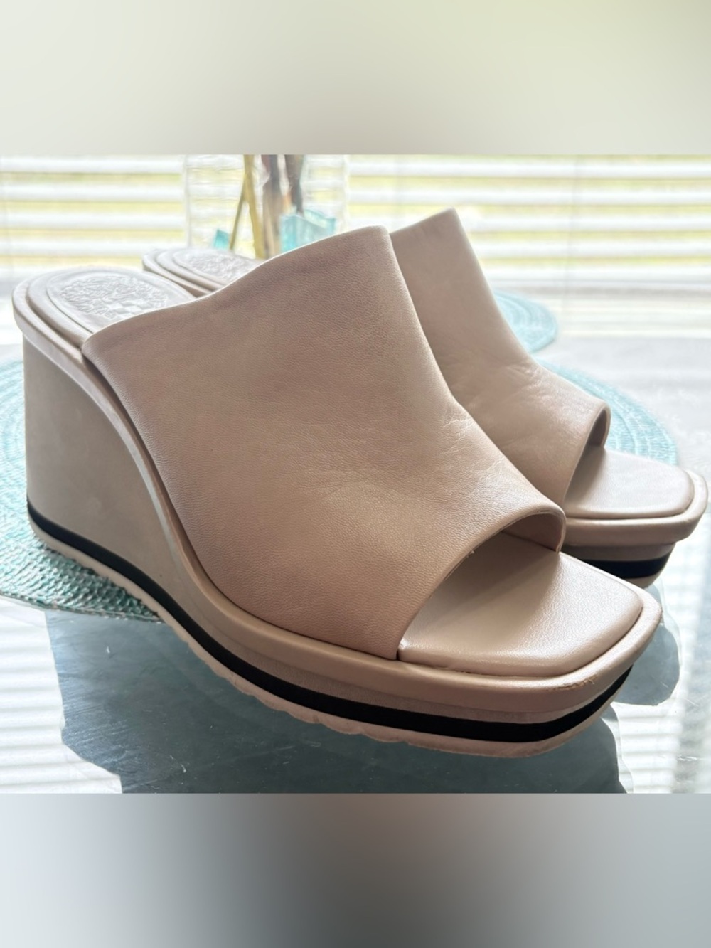 Vince Camuto Besimdit Wedge Sandals.